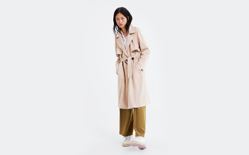 Trench beige Zara
