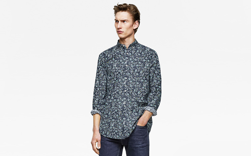Hemd gemustert Zara