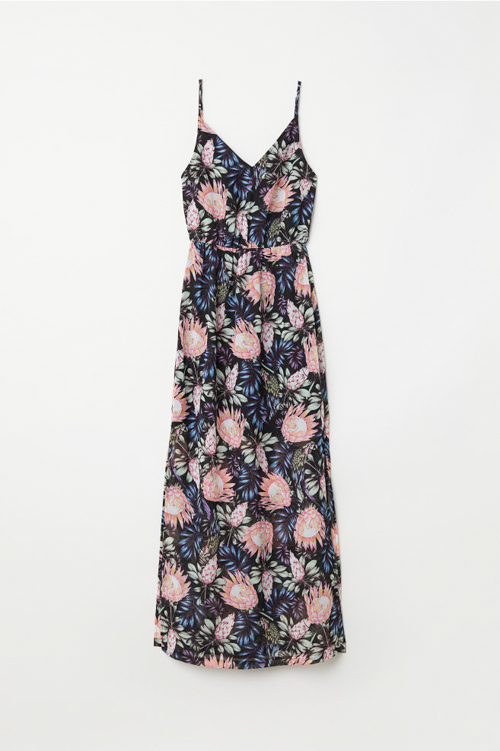 Blumen gemustertes Kleid H&M