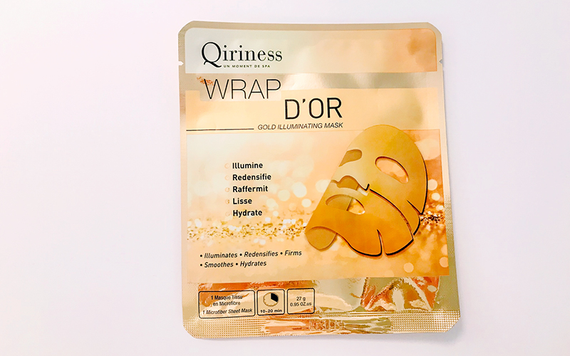 Qiriness Gesichtsmaske Gold